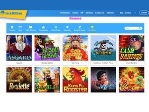 jackmillion casino free spins